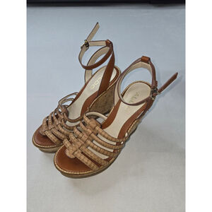 Aldo | Women | Wedge | Tan | Size 7.5 | Strap